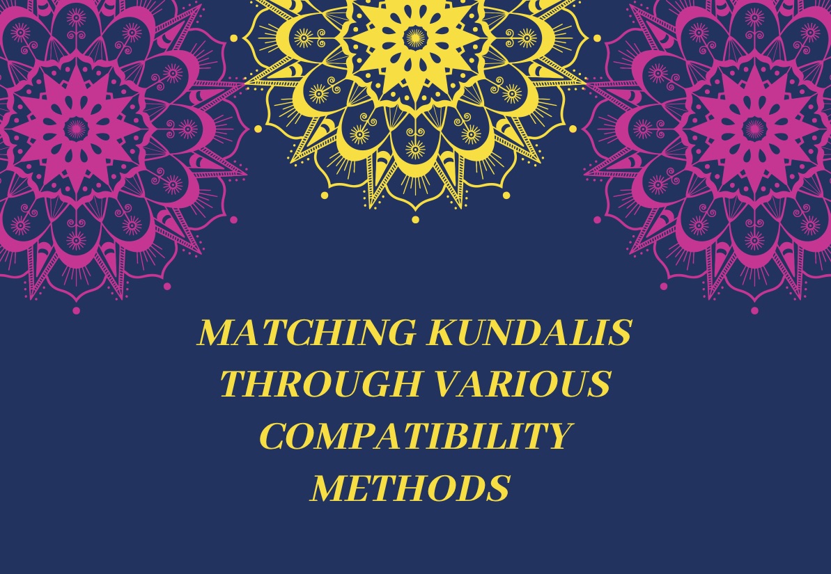 Matching Kundalis Through Various Compatibility Methods Kundli Matching